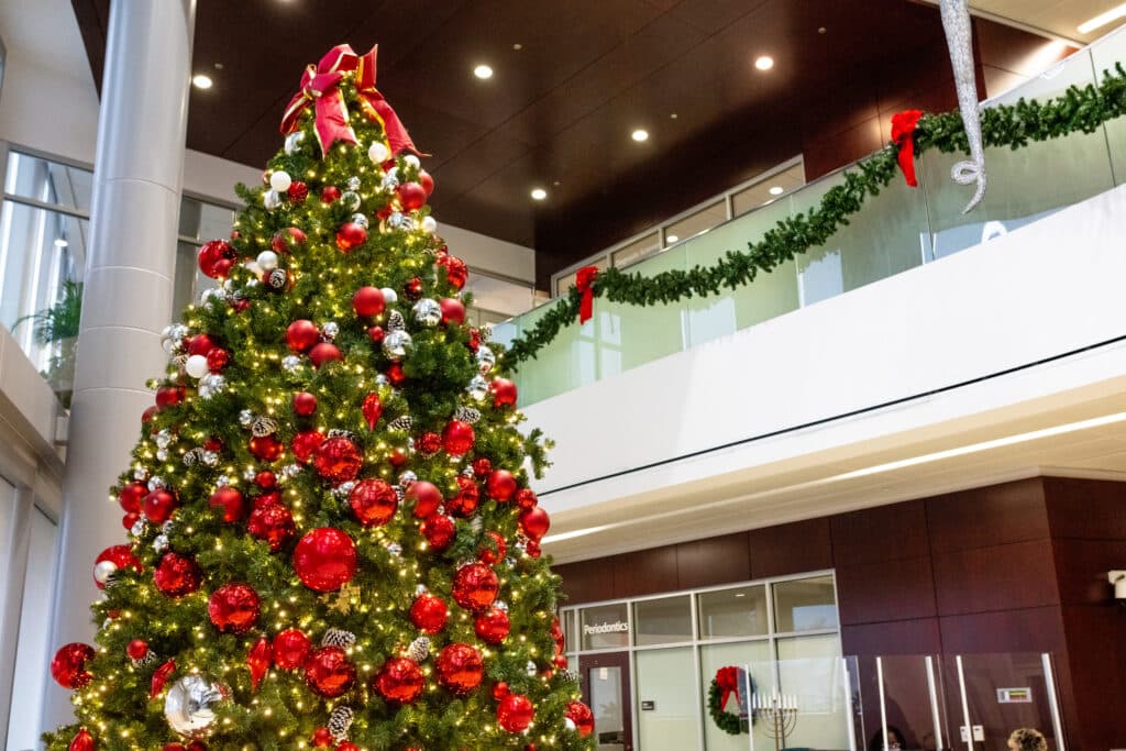 holiday decor for medical facilities